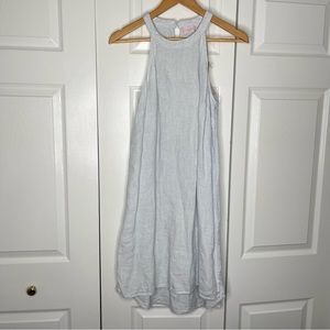 St. Tropez West Linen Halter Dress
